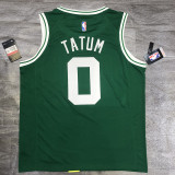Jayson Tatum Men's Green Player Jersey- Icon Edition