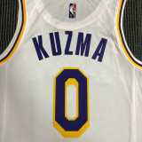 Men's Kyle Kuzma White Team Jersey - 75th Anniversary Edition