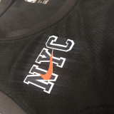 Julius Randle Men's Black Swingman Team Jersey - City Edition