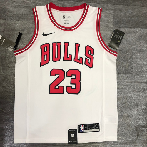 Michael Jordan Men's White Player Jersey - Classic Edition