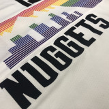 Nikola Jokic White Men's Player Jersey-Retro Classic Edition