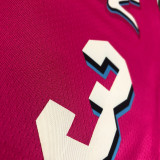 Dwyane Wade Men's Pink Player Jersey - Retro Classic Edition