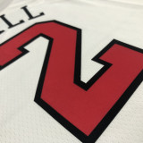 Men's Lonzo Ball White Team Jersey - 75th Anniversary Edition
