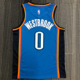 Russell Westbrook Men's Blue Swingman Team Jersey - Icon Edition