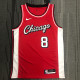 Men's Zach LaVine Red 2021-22 Swingman Team Jersey - City Edition