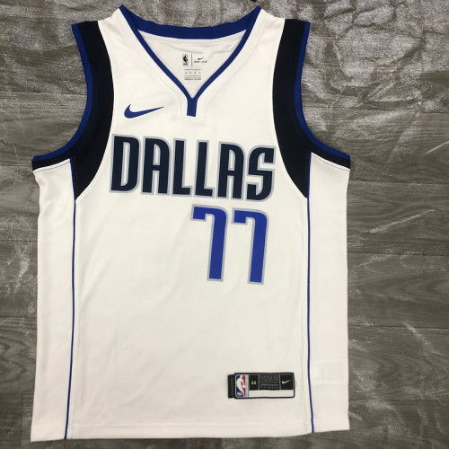 Men's Luka Dončić White Swingman Player Jersey - Association Edition