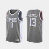 Men's Kawhi Leonard Gray 2020-21 Swingman Player Jersey – Earned Edition