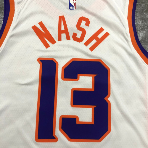 Men's Steve Nash White 2019-20 Swingman Player Jersey - Association Edition