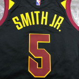JR Smith Men's Black Swingman Team Jersey - Statement Edition