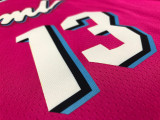 Bam Adebayo Men's Pink Player Jersey - Classic Edition