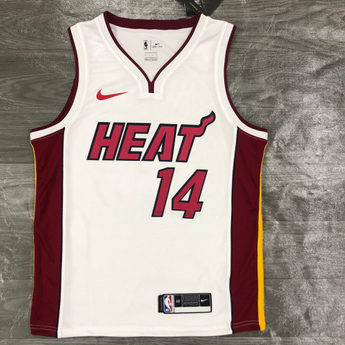 Men's Tyler Herro White 2020-21 Swingman Player Jersey – Association Edition