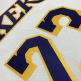 Men's LeBron James White Team Jersey - 75th Anniversary Edition