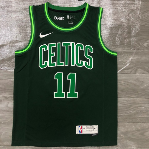 Men's Kyrie Irving Green 2020-21 Swingman Player Jersey – Earned Edition