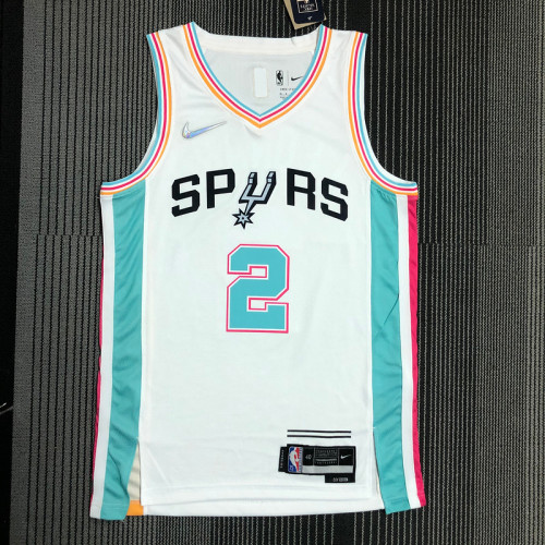 Men's Kawhi Leonard White Team Jersey - 75th Anniversary City Edition