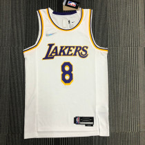 Men's Kobe Bryant White Team Jersey - 75th Anniversary Edition