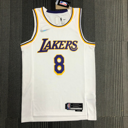 Men's Kobe Bryant White Team Jersey - 75th Anniversary Edition
