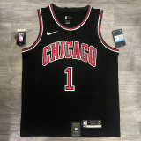 Derrick Rose Men's Black Player Jersey - Classic Edition