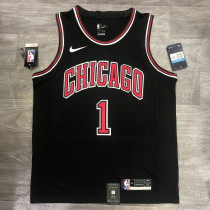 Derrick Rose Men's Black Player Jersey - Classic Edition