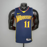 Men's Klay Thompson Navy Player Jersey - Retro Classical Edition