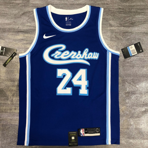 Kobe Bryant Men's Blue Player Jersey - Retro Classic Joint Edition