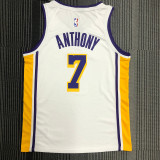 Carmelo Anthony Men's White Swingman Team Jersey - Retro Classic Edition