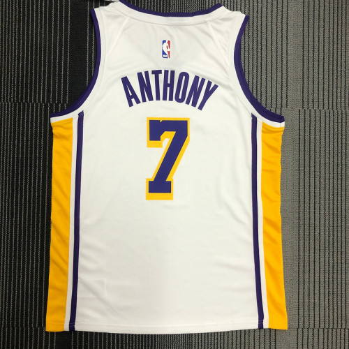 Carmelo Anthony Men's White Swingman Team Jersey - Retro Classic Edition