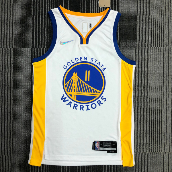 Men's Klay Thompson White Team Jersey - 75th Anniversary Edition