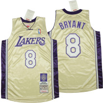 Kobe Bryant Gold Hall of Fame Class of 2020 #8 Authentic Retro Classics Jersey