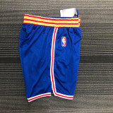 Men's Blue Team Shorts - 75th Anniversary Retro Classic Edition
