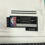 Men's Tim Duncan White Team Jersey - 75th Anniversary City Edition