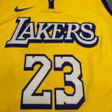 LeBron James Yellow City Edition Men's Player Jersey