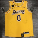 Kyle Kuzma Men's Yellow Player Jersey - Retro Classic Edition
