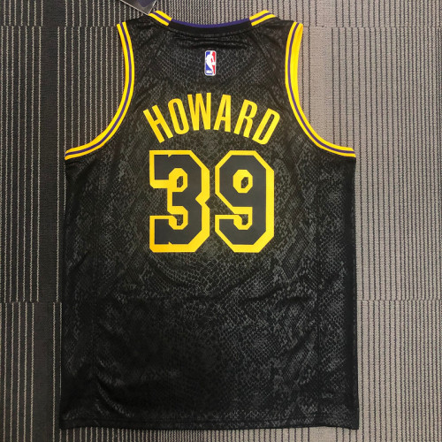 Dwight Howard Men's Black Swingman Team Jersey - Classic Edition