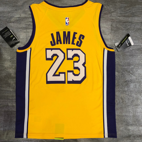 LeBron James Men's Yellow Player Jersey - Retro Classic Edition