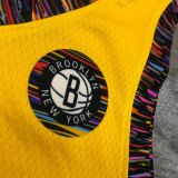Men's Kevin Durant Yellow Swingman Player Jersey - Spread Love