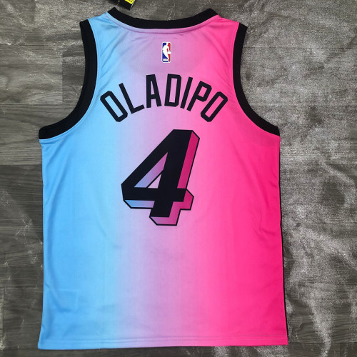 Men's Victor Oladipo 2020-21 Pink Swingman Player Jersey – City Edition
