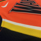 Men's Klay Thompson Orange Player Jersey - Retro Classical Edition