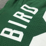 Larry Bird Men's Green Player Jersey - Throwback Edition
