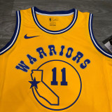 Klay Thompson Men's Yellow Player Jersey - Classic Edition