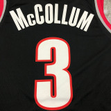 Men's C.J. McCollum Black 2020-21 Swingman Player Jersey – Icon Edition
