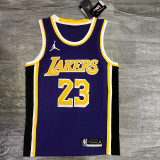 Men's LeBron James 2020-21 Purple Swingman Player Jersey - Statement Edition