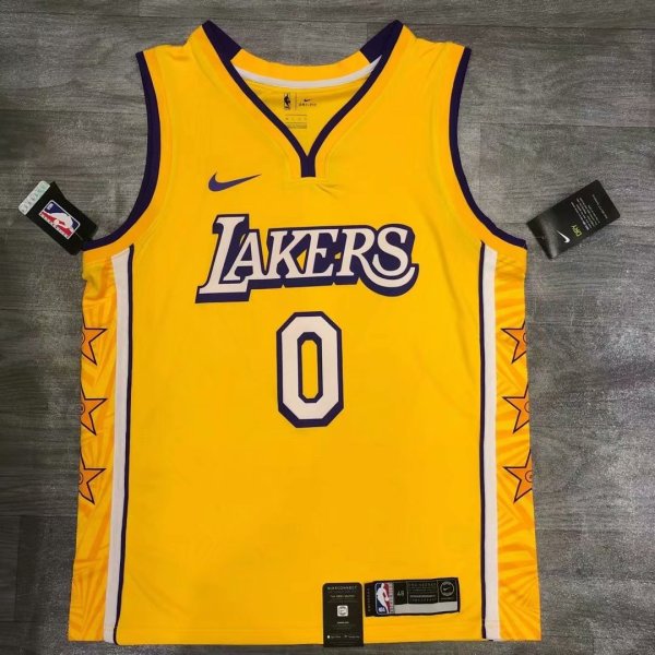 Nick Young Yellow City Edition Men's Player Jersey