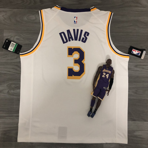Anthony Davis White Men's Player Jersey