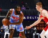 James Harden Men's Blue Player Jersey - Retro Classic Edition