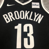 James Harden Men's Black Player Jersey- Icon Edition