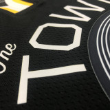 Men's Stephen Curry V-neck Black Player Jersey - Statement Edition