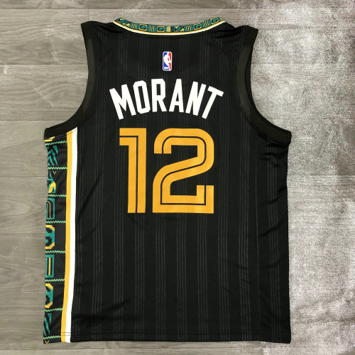 Men's Ja Morant Black Player Jersey - City Edition