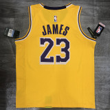 LeBron James Men's Yellow Player Jersey - Retro Classic Edition
