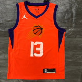 Men's Steve Nash Orange Finished Swingman Player Jersey - Statement Edition