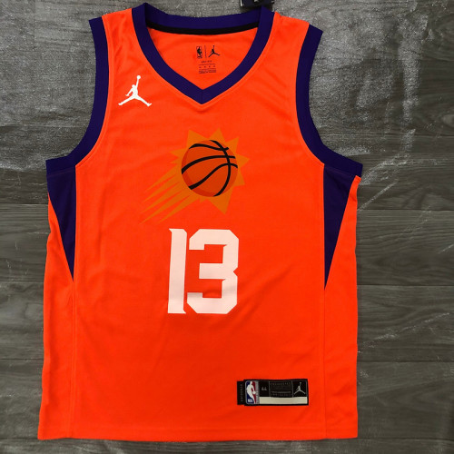 Men's Steve Nash Orange Finished Swingman Player Jersey - Statement Edition